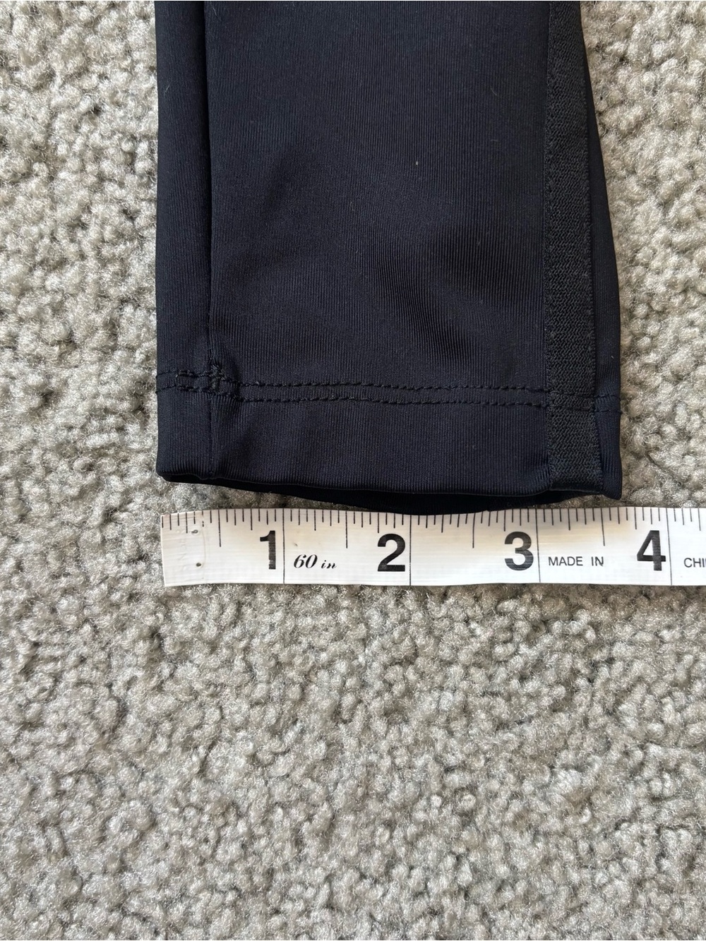 Adidas Black 3-Stripes Leggings HC2067 High Rise Activewear Yoga - Picture 7 of 8